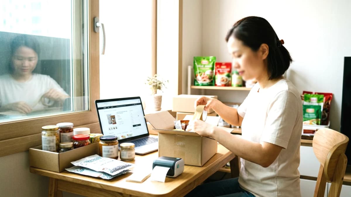 Bán hàng Việt Nam online tại Hàn Quốc