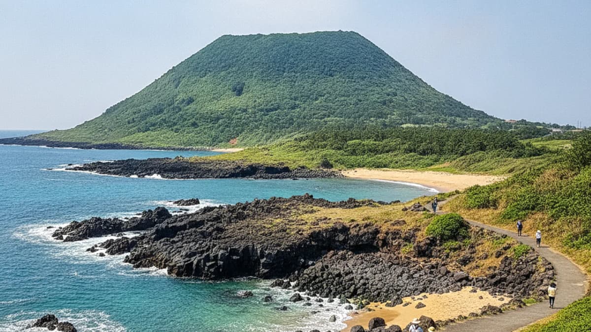 Cẩm nang du lịch Jeju 2026: Đảo núi lửa, biển xanh ngọc