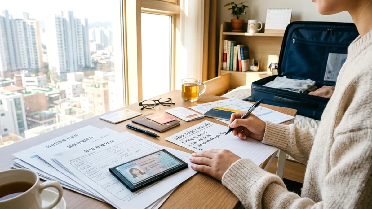Checklist 7 ngày đầu: Cần giấy gì, làm ở đâu?