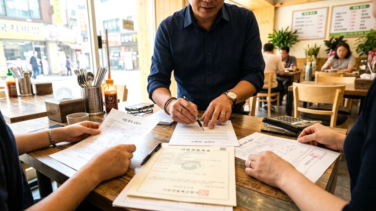Đăng ký kinh doanh ở Hàn 2026