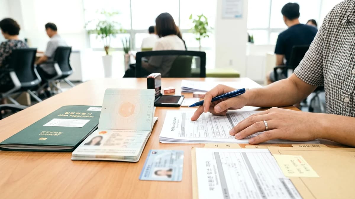 Gia hạn visa ở Hàn 2026: Phí, thời điểm, lỗi