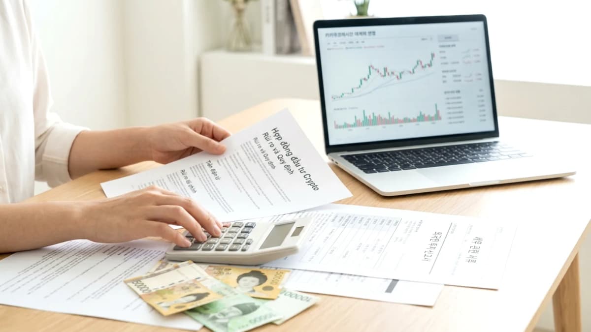 Hướng dẫn crypto & rủi ro cho người Việt ở Hàn