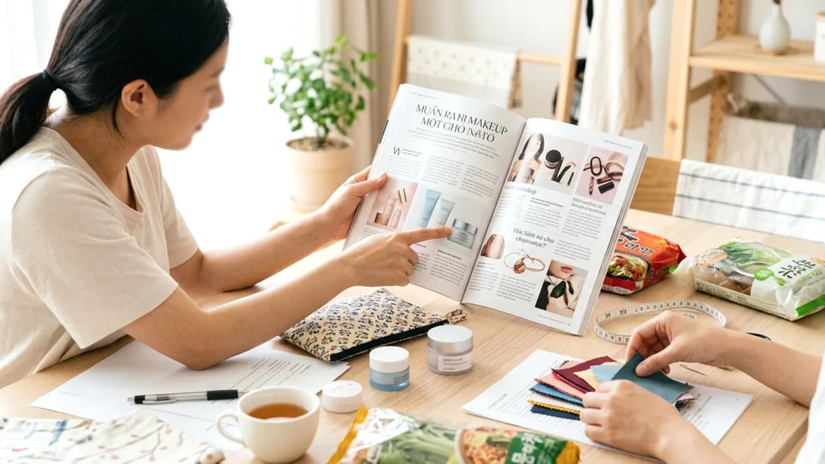 Hướng dẫn làm đẹp & Thời trang cho người Việt ở Hàn