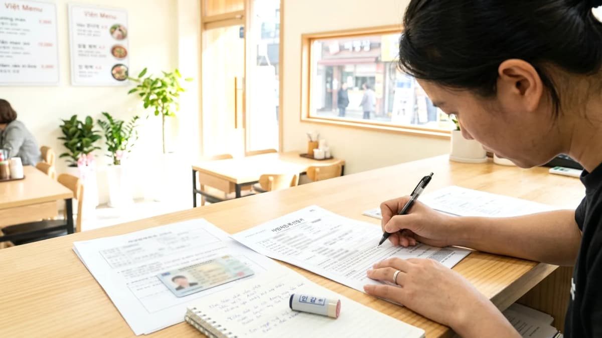 Hướng dẫn mở công ty tại Hàn cho người Việt ở Hàn