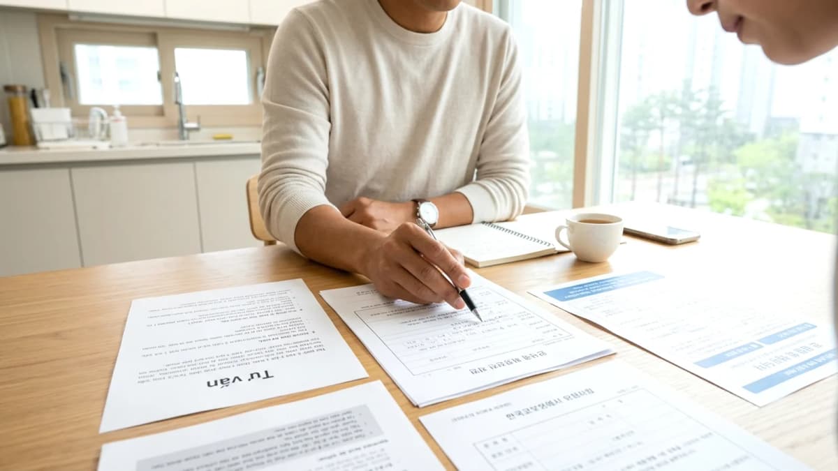 Hướng dẫn tư vấn khẩn cấp cho người Việt ở Hàn