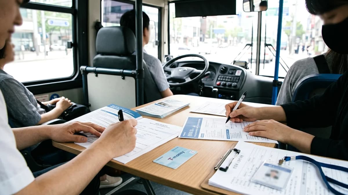 Hướng dẫn xe bus cho người Việt ở Hàn