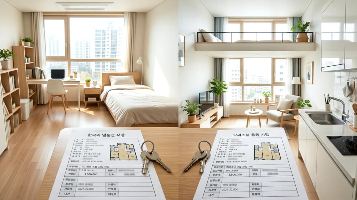 Jeonse vs Wolse vs Goshiwon: Chọn loại nào?