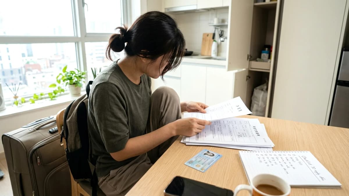 Kinh nghiệm checklist 30 ngày đầu ở Hàn