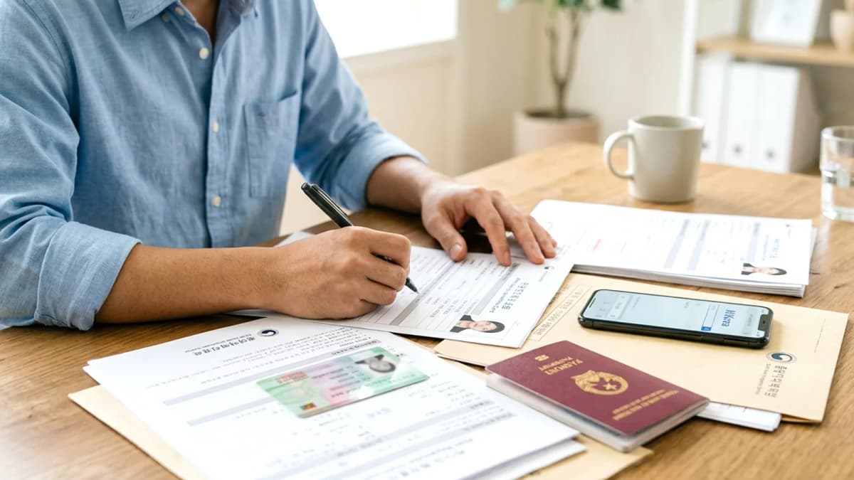 Kinh nghiệm hiKorea & thủ tục online ở Hàn