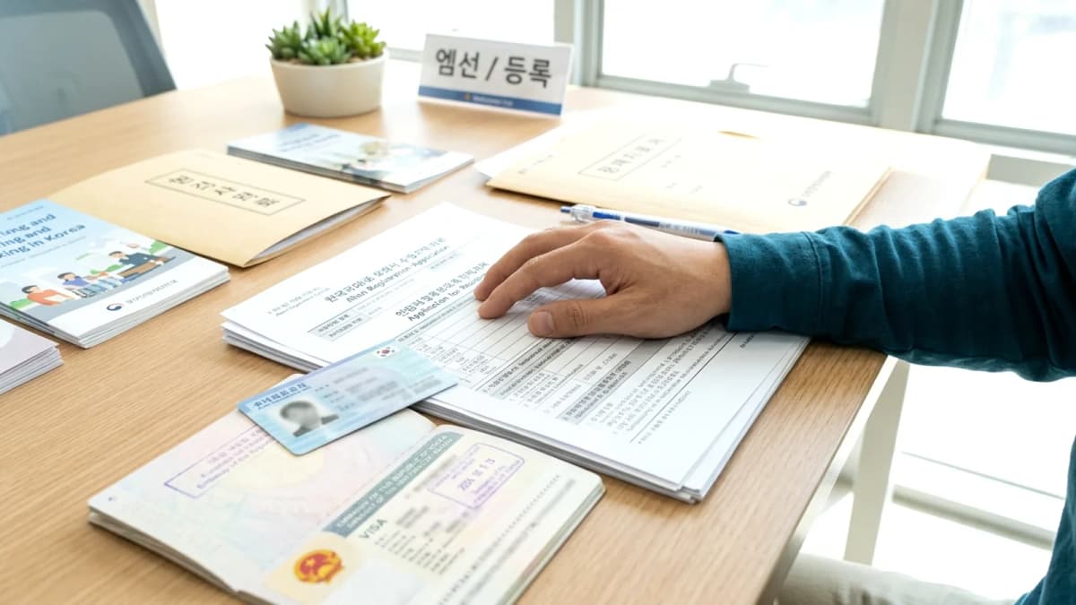 Kinh nghiệm visa lao động phổ thông E-9 ở Hàn