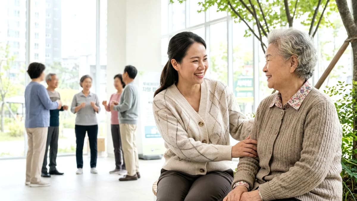 Bảo hiểm chăm sóc dài hạn Hàn (LTCI): khoản trừ lương ít ai hiểu và quyền lợi khi có người già