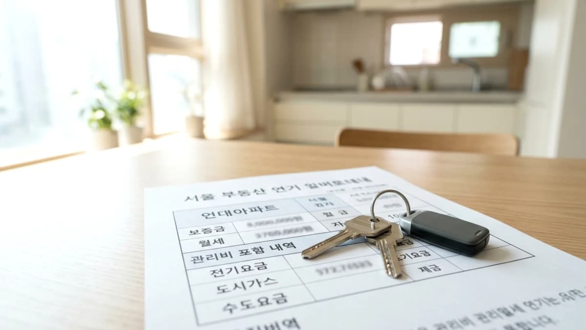 Phí quản lý 관리비 gồm gì? Khoản nào hay mập mờ?