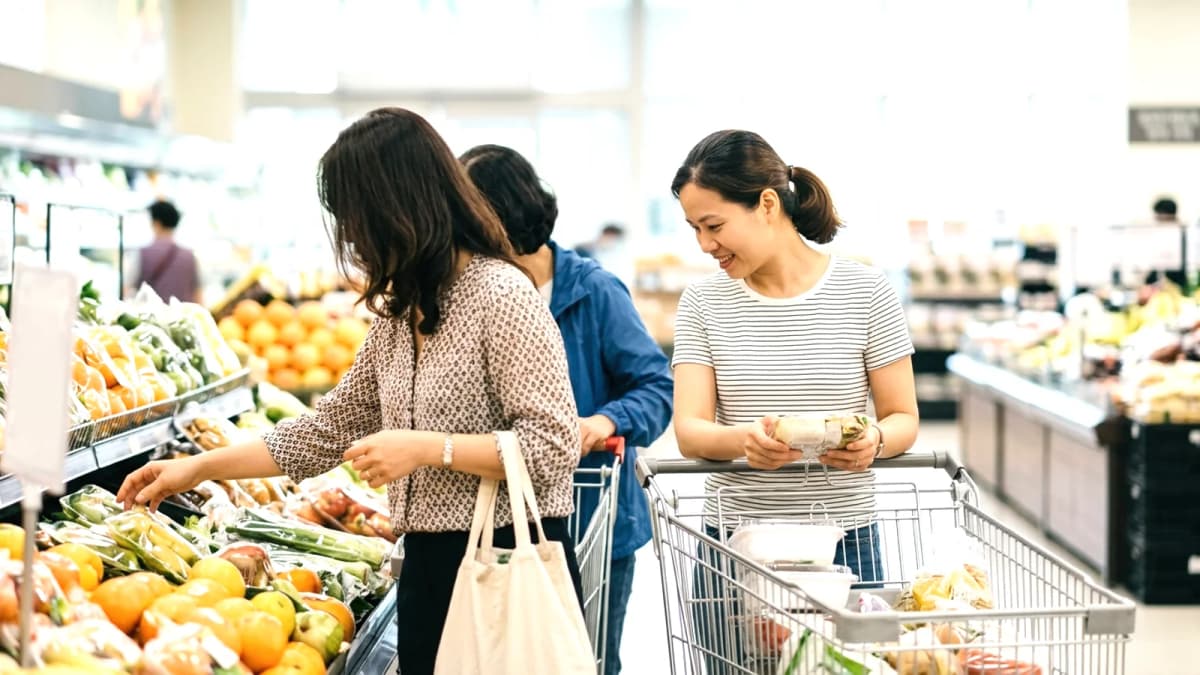 Săn sale siêu thị Hàn Quốc tiết kiệm