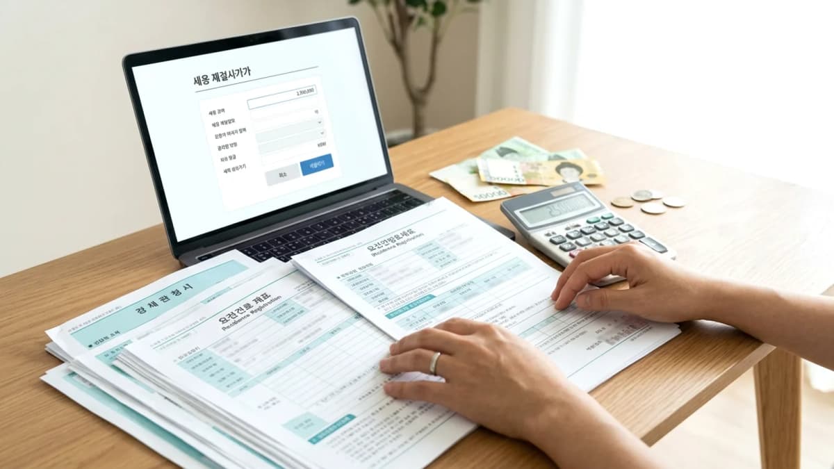 Thuế cư trú ở Hàn: Vì sao bị trừ, tính sao?