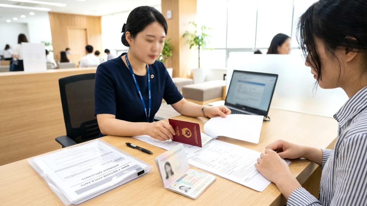 Visa du lịch Hàn Quốc cho người Việt 2026: C-3, hồ sơ KVAC, visa 5 năm multiple