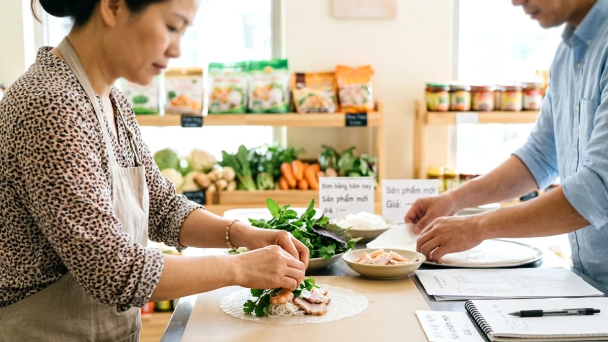 Ẩm thực: Cần giấy gì, làm ở đâu?