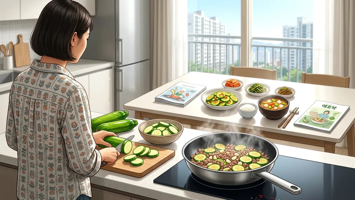 Bí ngòi Hàn Quốc (Ae-hobak): Lợi ích sức khỏe và ứng dụng trong ẩm thực
