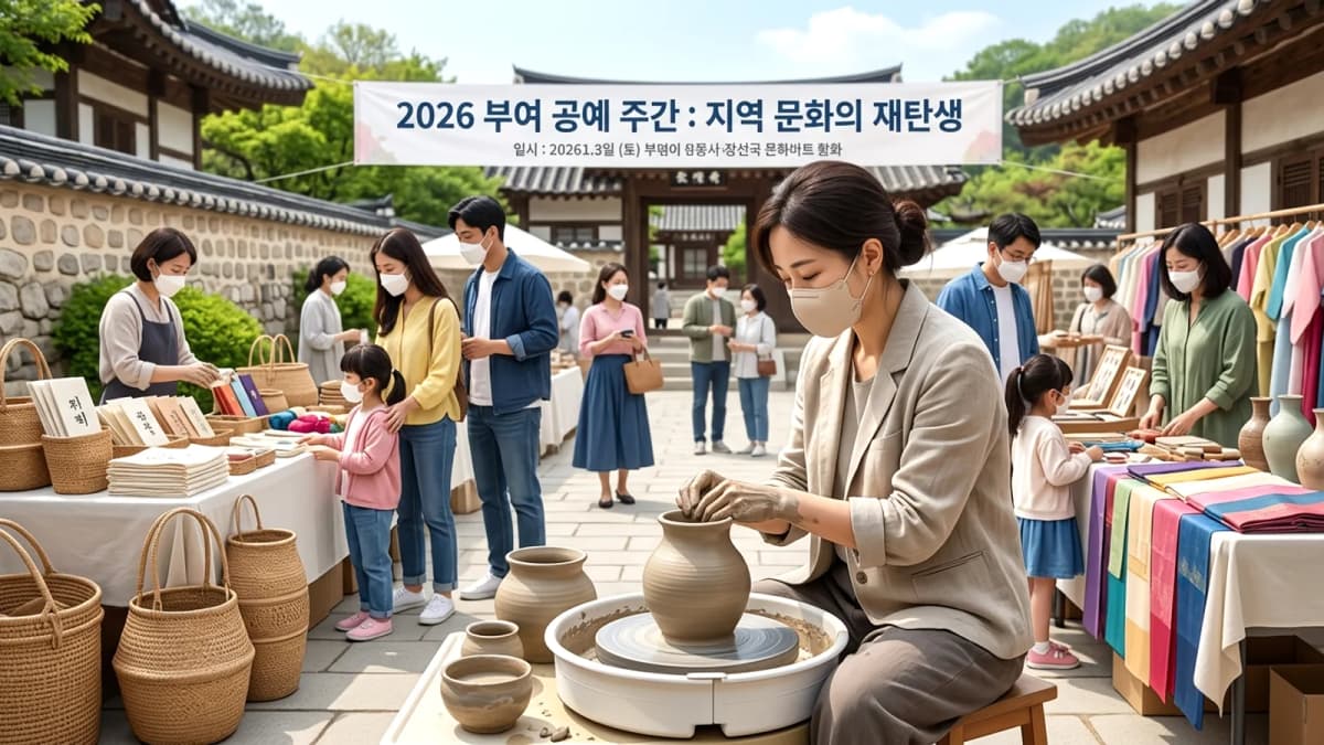 Buyeo: Khám phá 'Tuần lễ Thủ công 2026' và hành trình tái sinh văn hóa địa phương