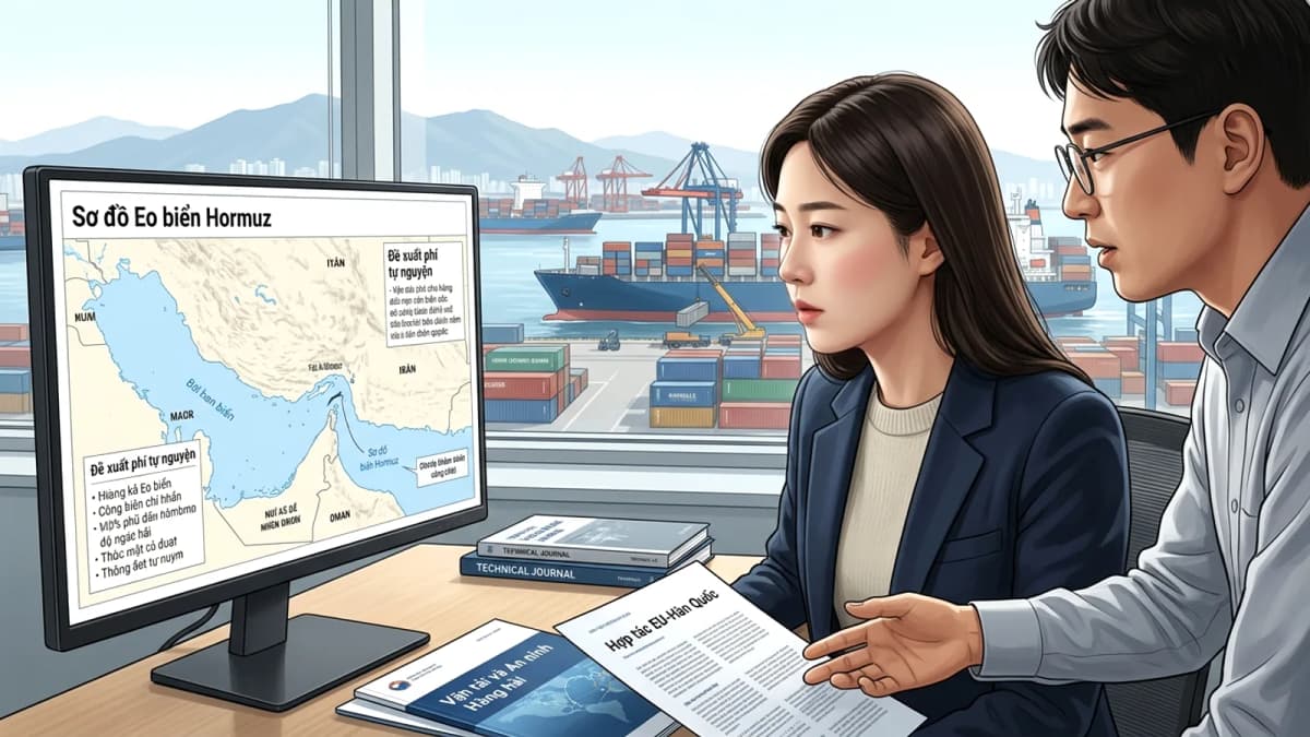 Châu Âu xem xét phí tự nguyện cho eo biển Hormuz: Đảm bảo an toàn hàng hải