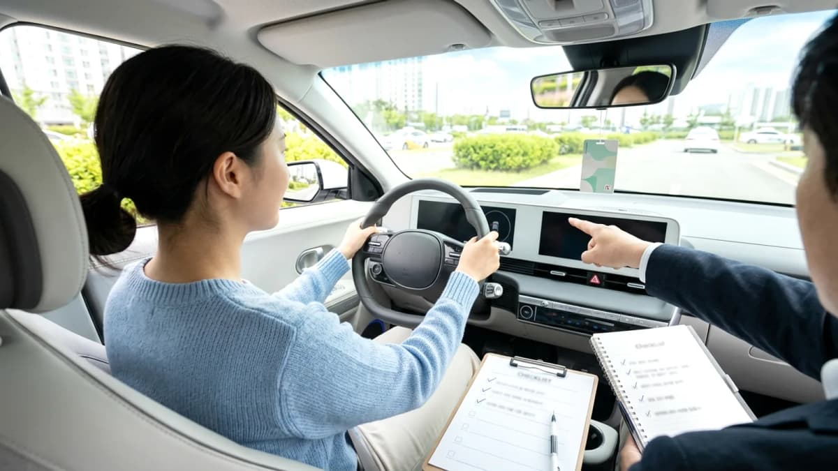 Checklist đổi bằng lái Việt Nam sang Hàn 2026
