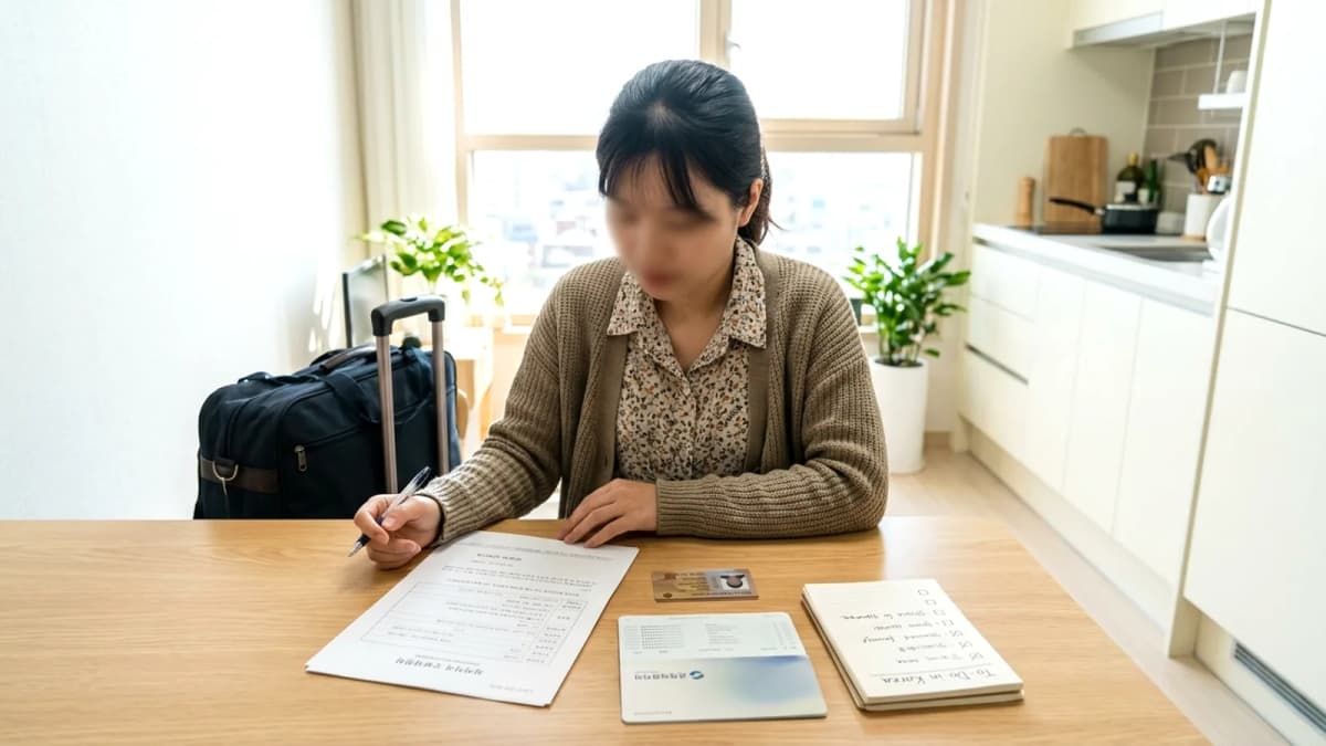 Checklist Mới sang Hàn cần làm gì 2026