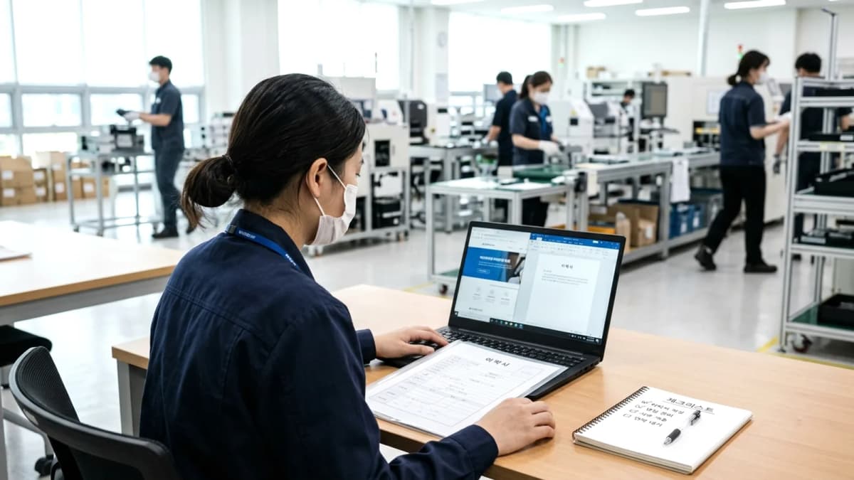Checklist Tìm việc tại Hàn 2026