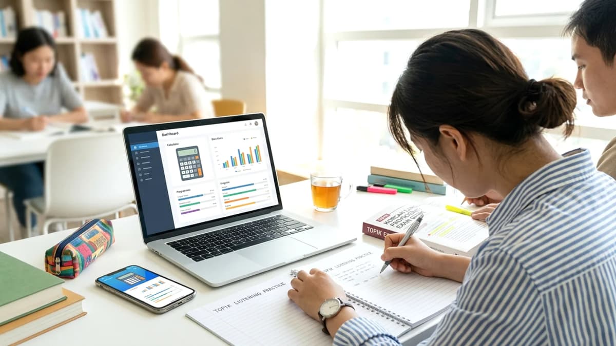 Công cụ luyện TOPIK online