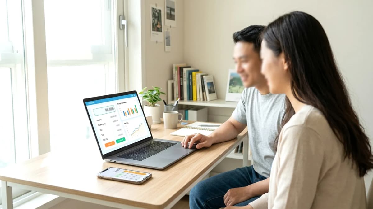 Công cụ tính lương sau thuế online