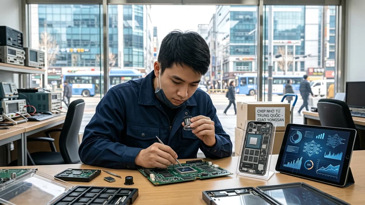Cuộc chiến chip nhớ toàn cầu: Apple tìm đến nhà cung cấp Trung Quốc giữa bối cảnh AI bùng nổ