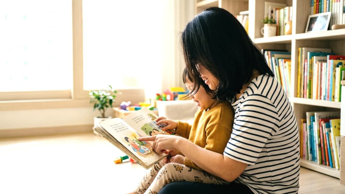 Dạy con đọc sách song ngữ Việt - Hàn