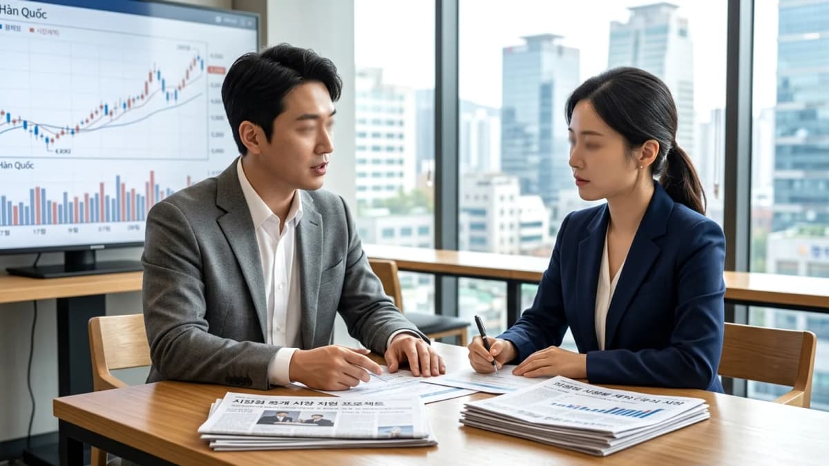 Điểm tin báo chí Hàn Quốc ngày 14/7: Chính sách hỗ trợ dự án và biến động thị trường chứng khoán
