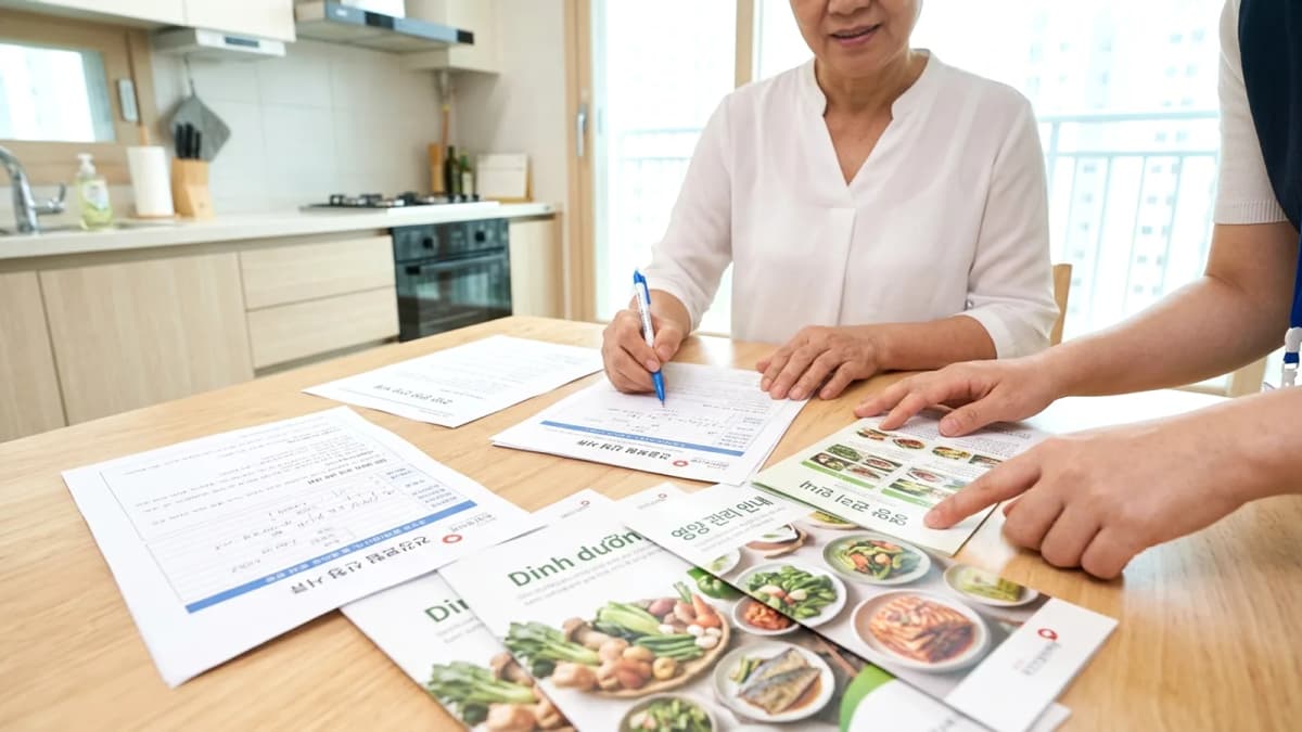 Dinh dưỡng ở Hàn 2026