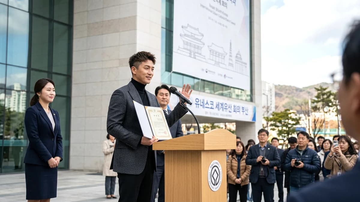 G-Dragon được bổ nhiệm đại sứ danh dự cho hội nghị di sản thế giới UNESCO tại Busan