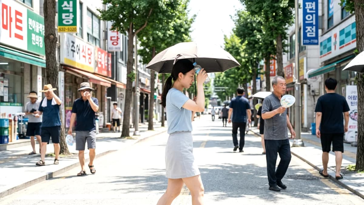 Hàn Quốc phát cảnh báo sóng nhiệt cấp cao nhất tại Gyeongsan và Pohang