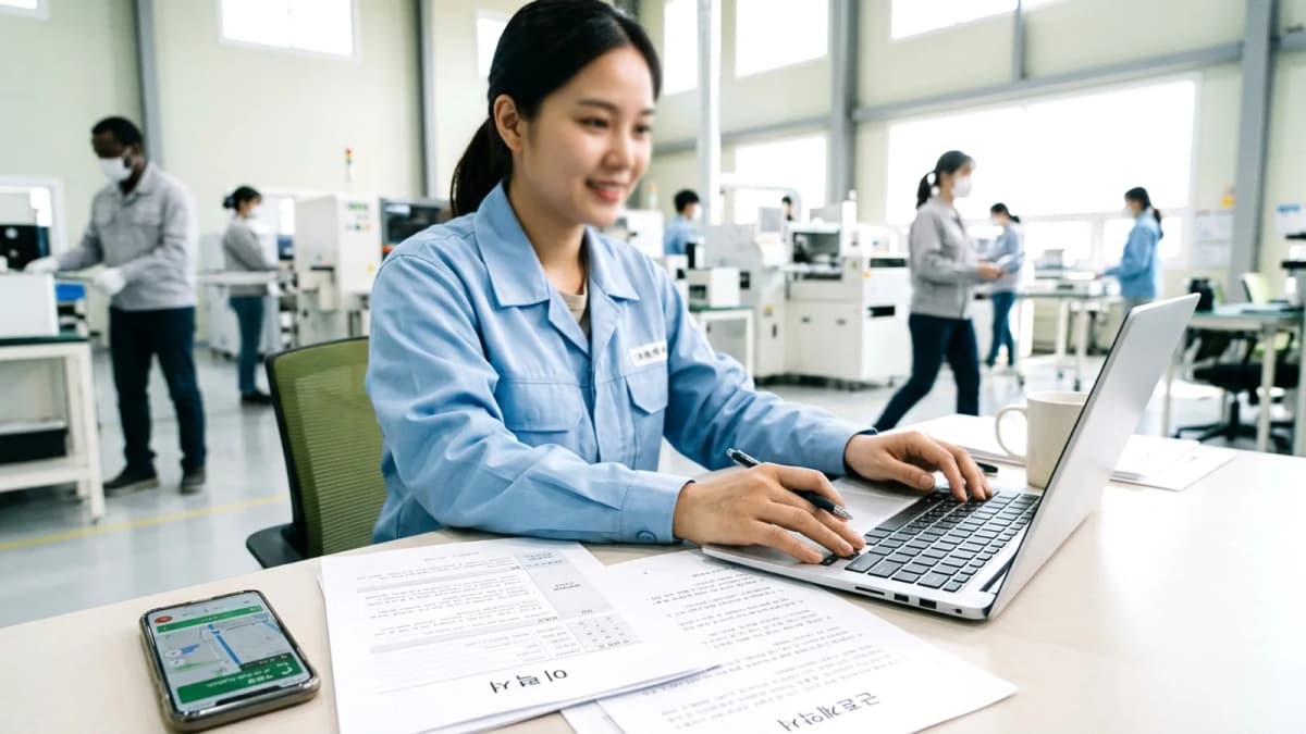 Hợp đồng lao động ở Hàn 2026