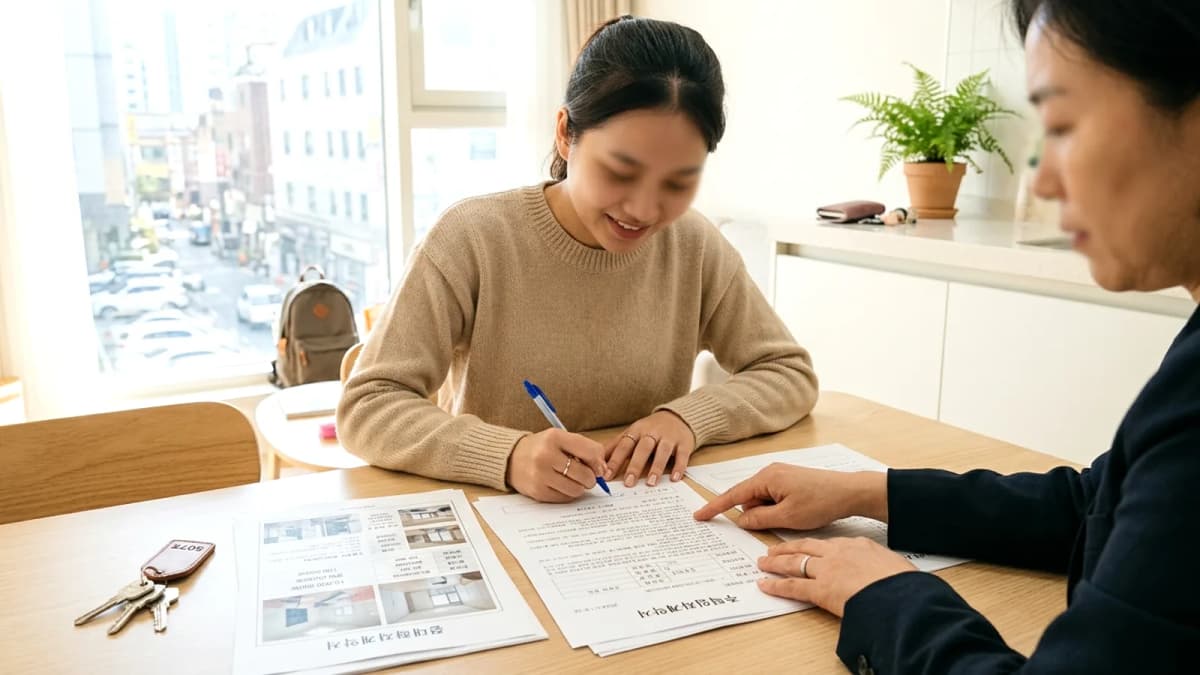 Hướng dẫn hợp đồng thuê nhà cho người Việt ở Hàn