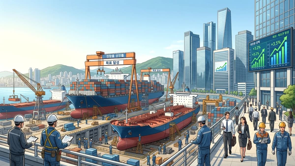 Kinh tế Hàn Quốc: Chính phủ đặt mục tiêu tăng trưởng vượt dự báo của IMF