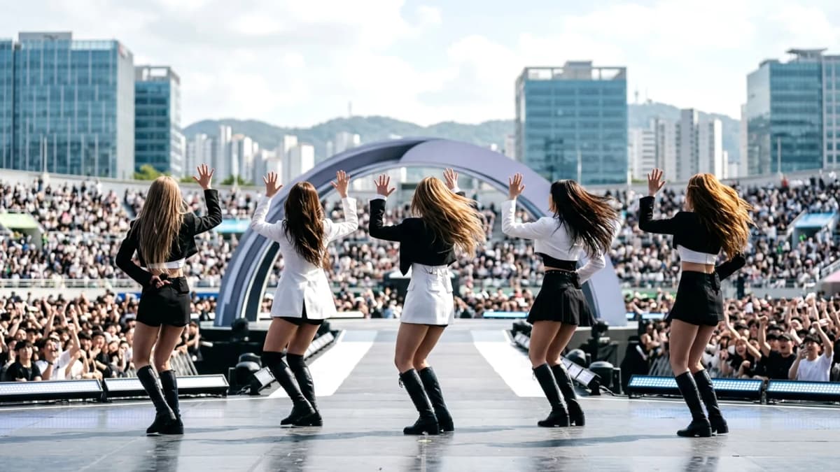 Le Sserafim mở màn tour diễn "Pureflow" tại Incheon: Sự trở lại của đội hình năm thành viên