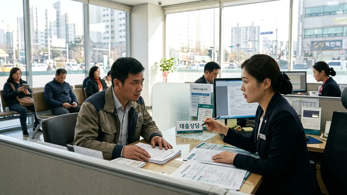 Lo ngại gia tăng khi một ngân hàng lớn của Hàn Quốc siết chặt hạn mức vay mua nhà