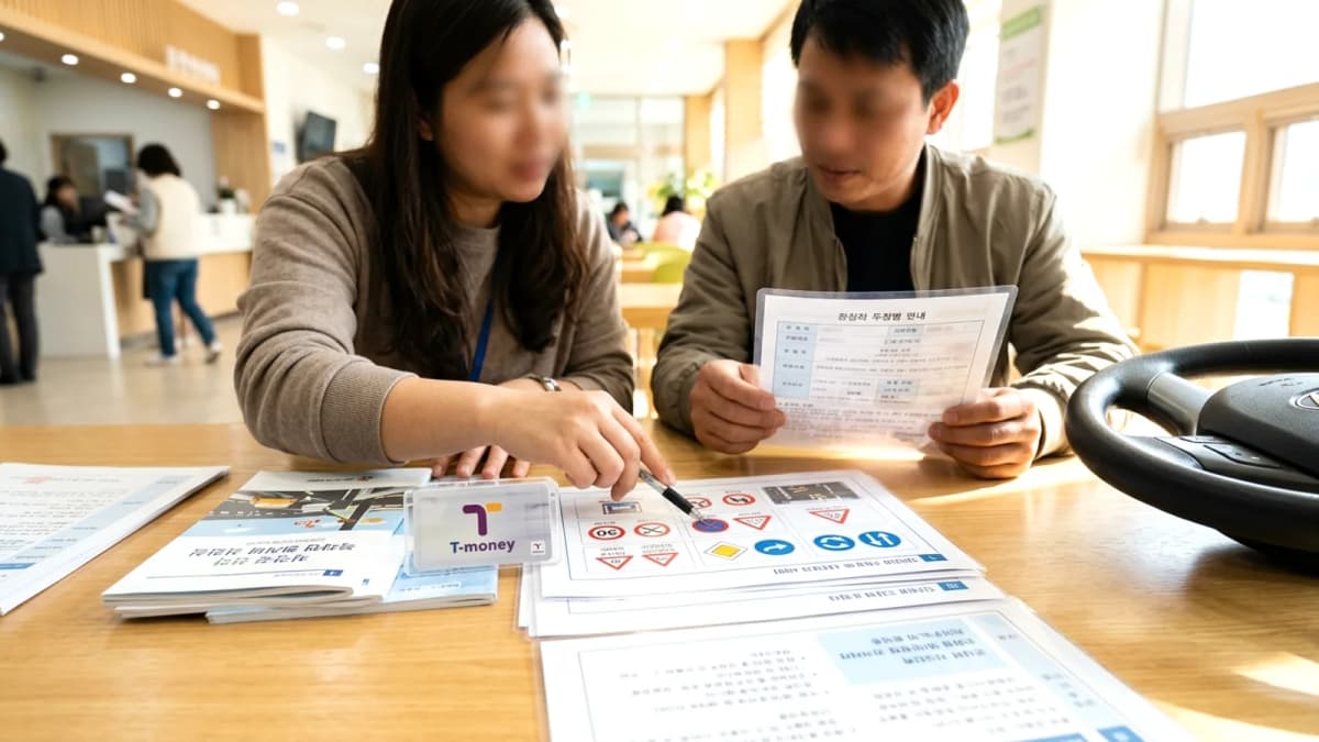 Luật giao thông ở Hàn 2026