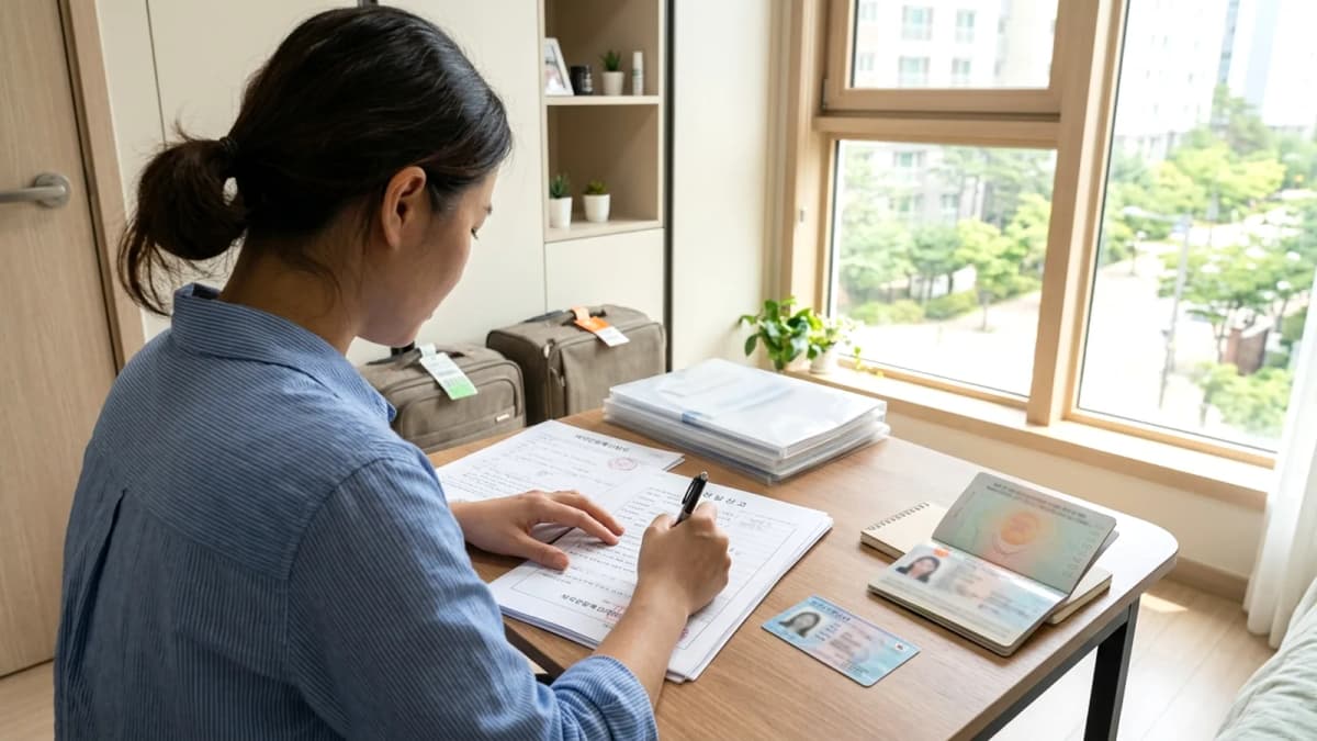 Mới sang Hàn: 14 ngày đầu cần làm gì?