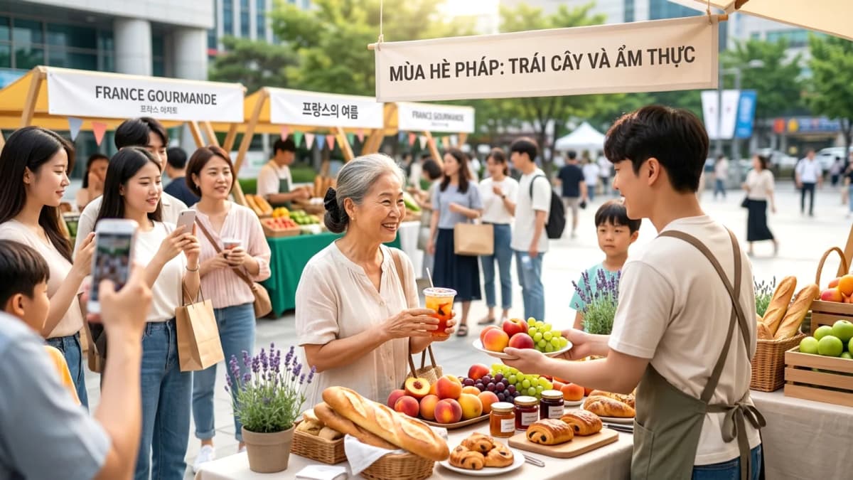 Mùa hè nước Pháp: Hương vị trái cây theo mùa và nét văn hóa ẩm thực độc đáo