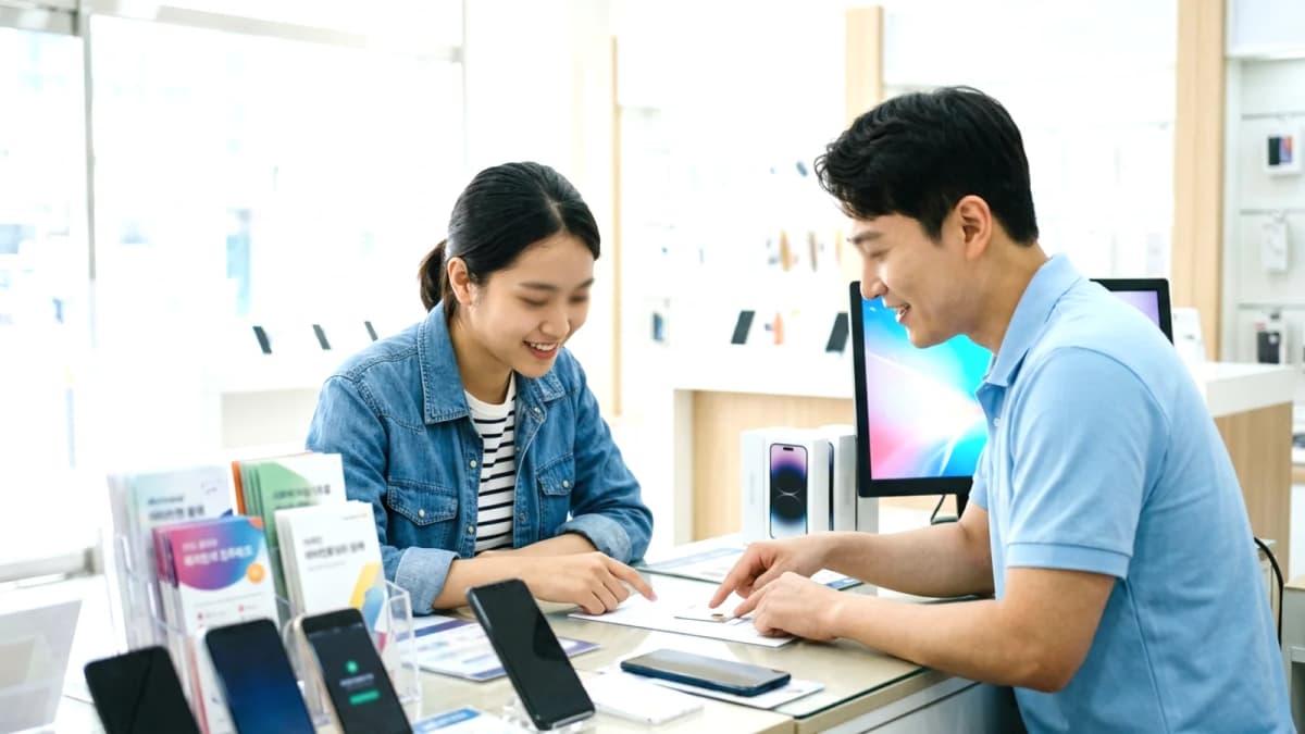 Mua SIM điện thoại tại Hàn Quốc cho người mới sang