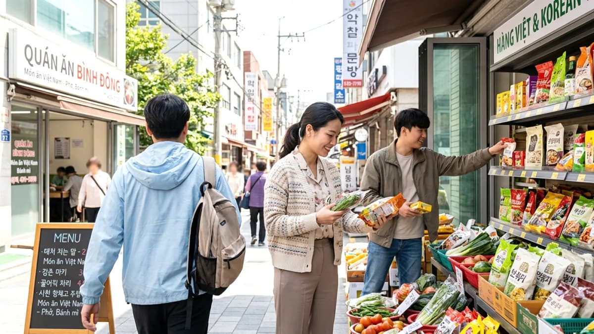 Người Việt thành đạt ở Hàn: từ E-9 đến ông chủ — những con đường đi lên có thật