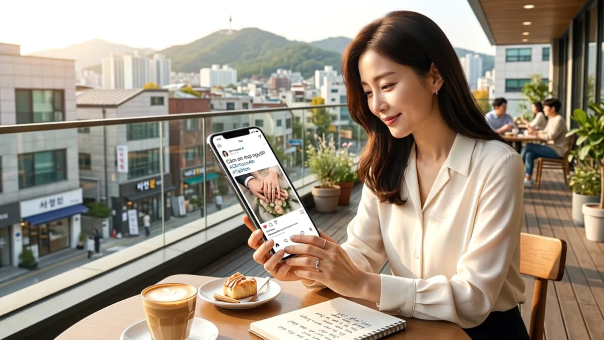 Nữ diễn viên Oh Yoon-ah tái hôn: Chia sẻ hình ảnh và lời cảm ơn người hâm mộ