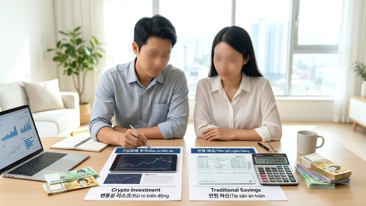 So sánh crypto & rủi ro 2026