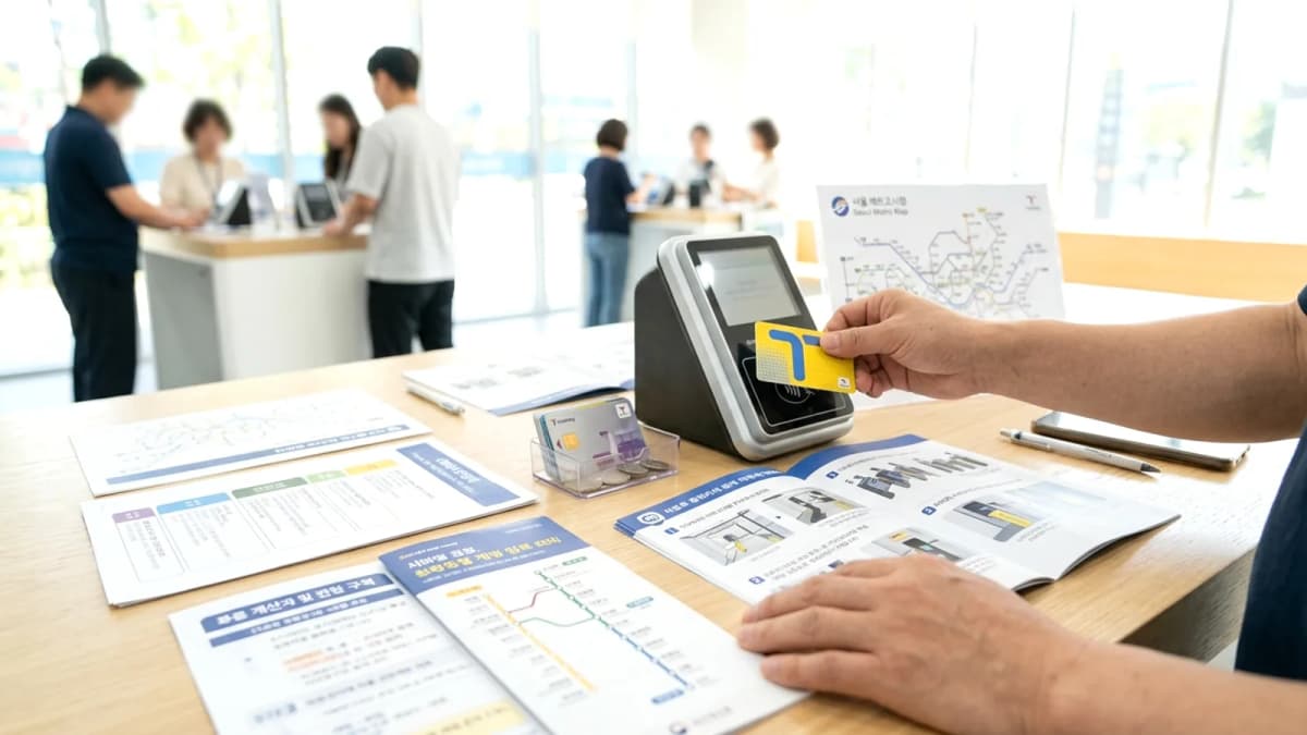 Tàu điện ngầm ở Hàn 2026
