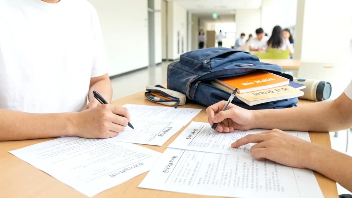 TOPIK: Cần giấy gì, làm ở đâu?