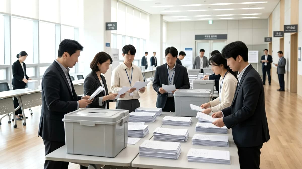 Ủy ban Bầu cử Quốc gia Hàn Quốc: Đồng ý kiểm phiếu lại nếu Quốc hội thông qua