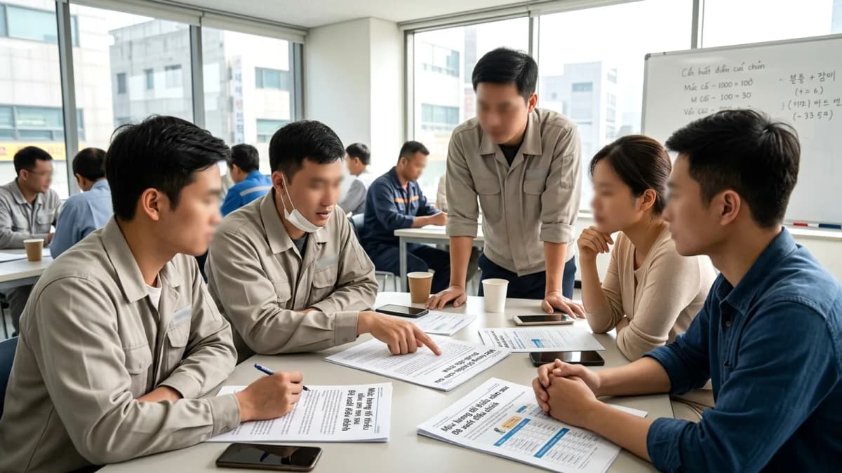 Ủy ban Tiền lương Tối thiểu Hàn Quốc: Đề xuất mức lương tối thiểu năm sau có sự điều chỉnh
